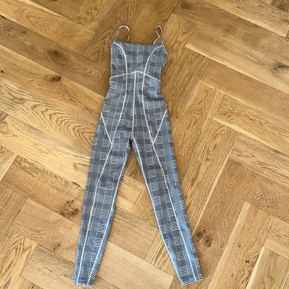 L*Space Go The Distance Houndstooth Jumpsuit Size XS - Picture 3 of 8